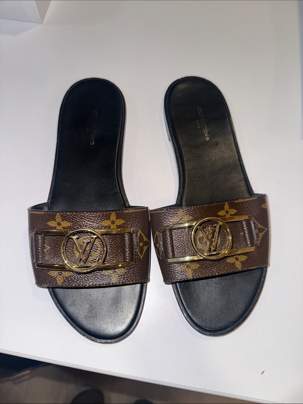 Authentic Louis Vuitton Slides